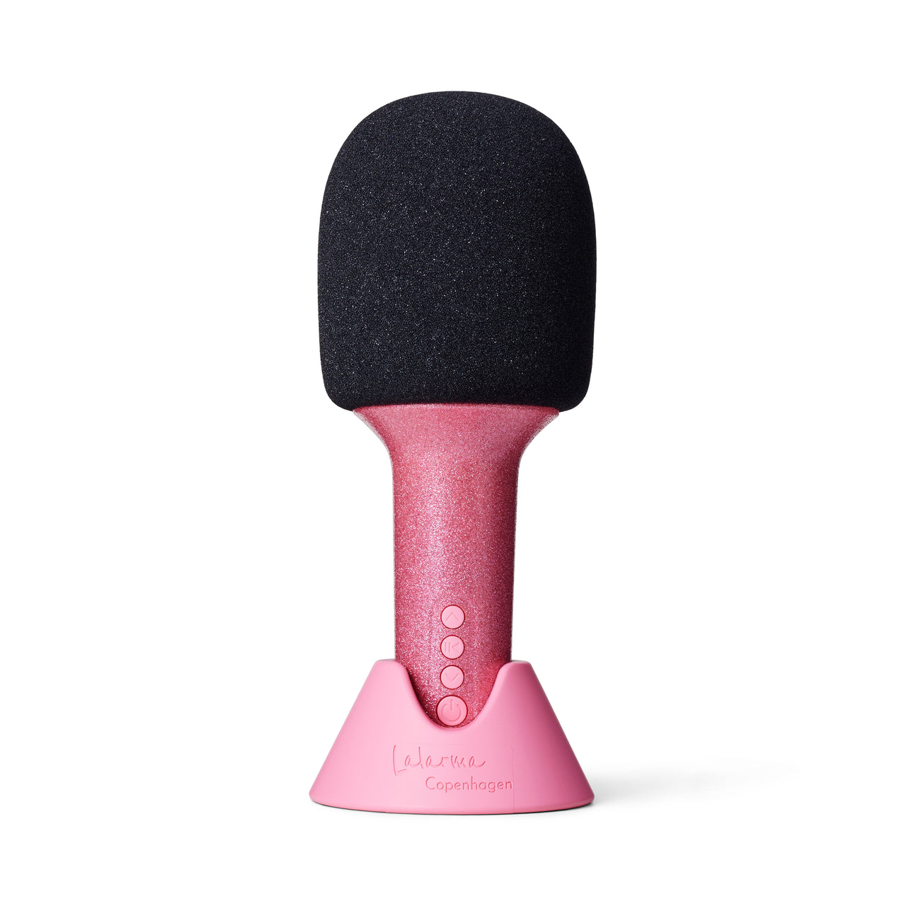 Lalarma Mikrofon Glitter Groove Rosa