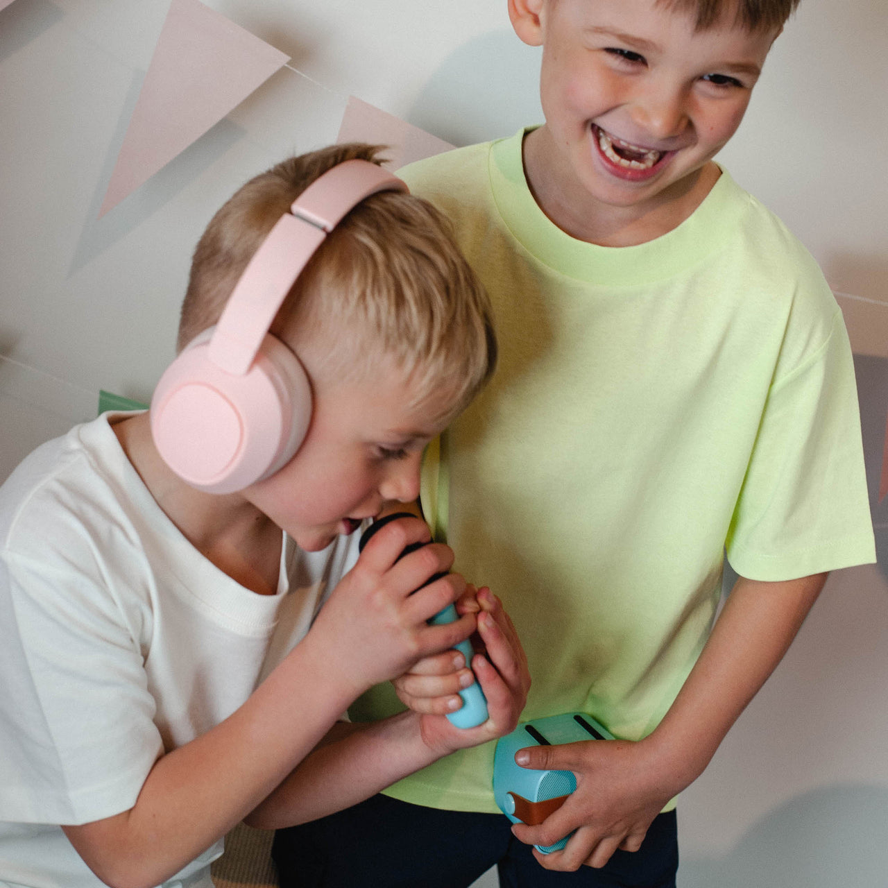 Lalarma Trådlöst karaokeset Blå