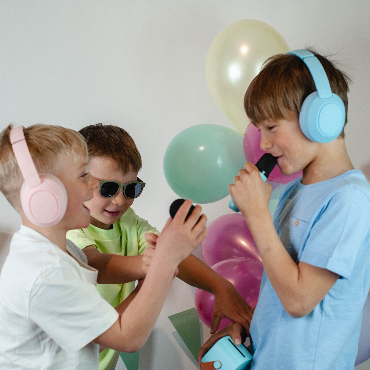 Lalarma Trådlöst karaokeset Blå