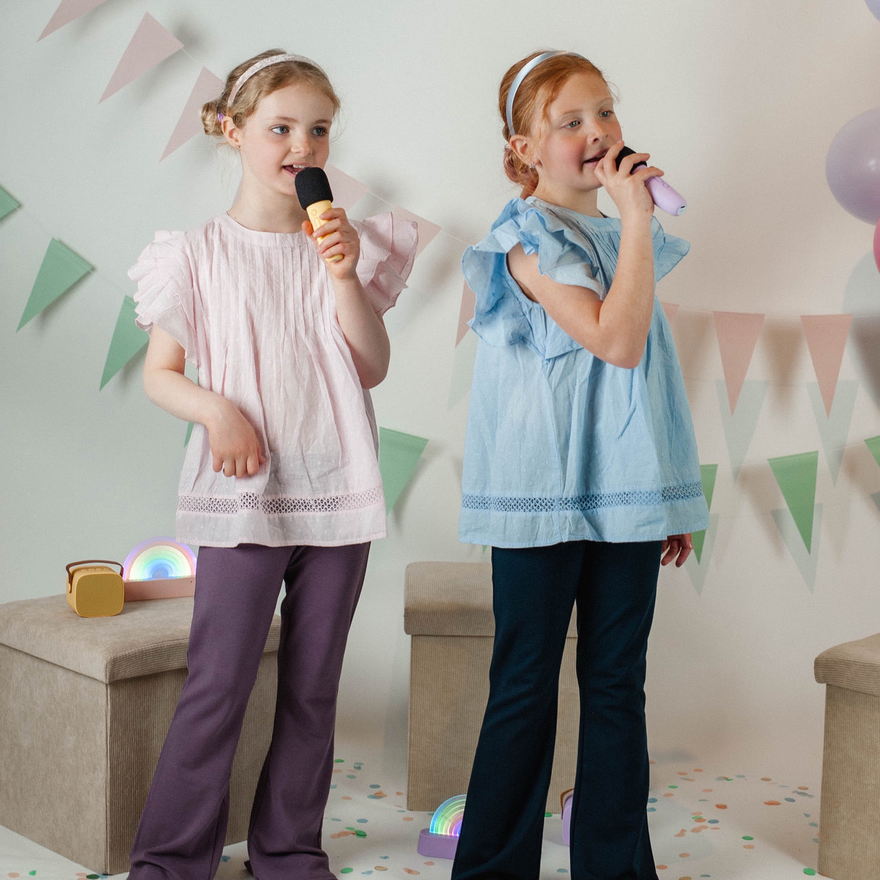 Lalarma Trådlöst karaokeset Lila