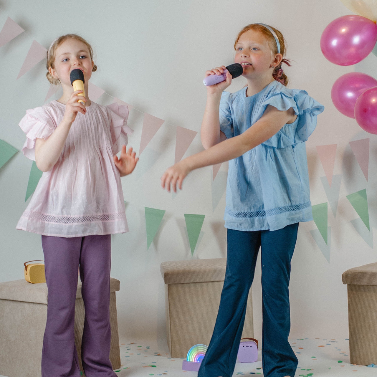 Lalarma Trådlöst karaokeset Lila