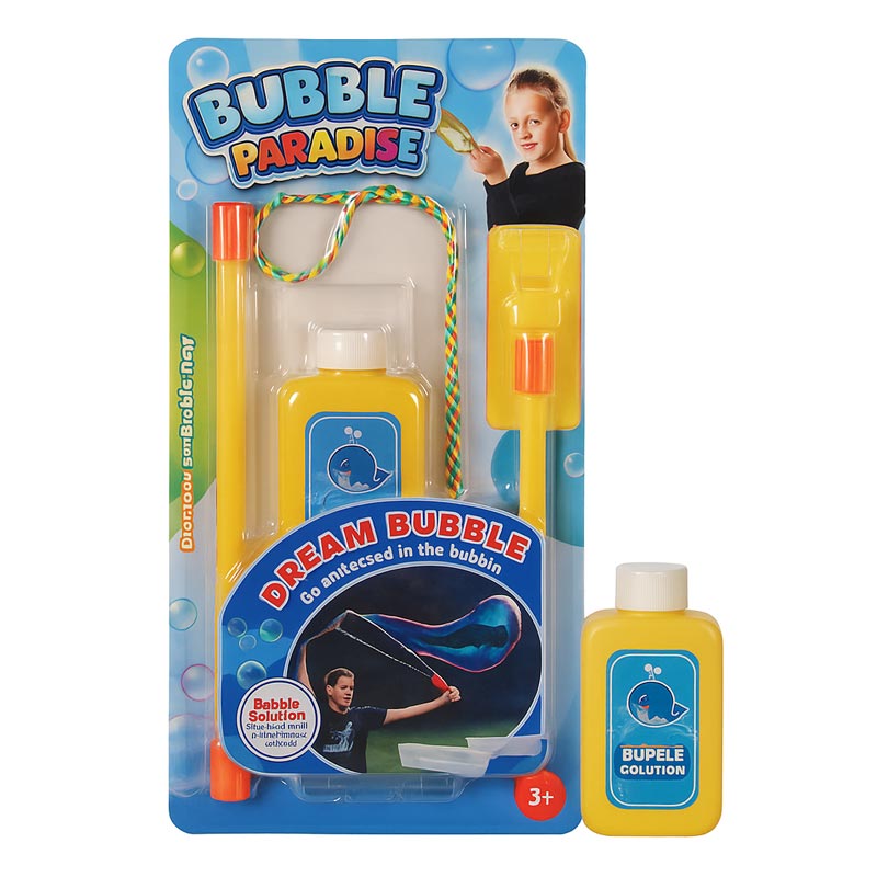 Suntoy Såpbubbelset Jumbobubblor ink bubbellösning