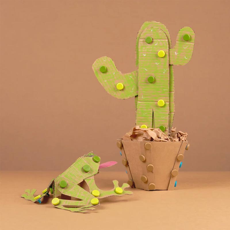 Makedo Byggdelar Scru-Dot Wild Things