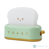 Thumbnail for Mary's LED-Nattlampa Toaster Green (USB-laddning)