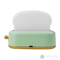 Thumbnail for Mary's LED-Nattlampa Toaster Green (USB-laddning)