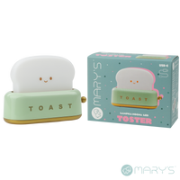 Thumbnail for Mary's LED-Nattlampa Toaster Green (USB-laddning)
