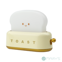 Thumbnail for Mary's LED-Nattlampa Toaster Yellow (USB-laddning)