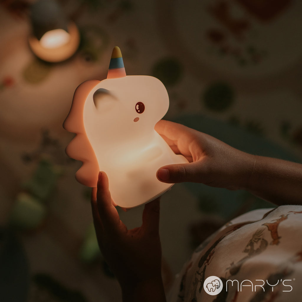 Mary's LED-Nattlampa Unicorn (USB-laddning)