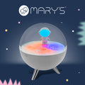 Mary's LED-Nattlampa Moon Vit (USB-laddning)