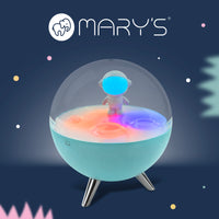 Thumbnail for Mary's LED-Nattlampa Moon Blue (USB-laddning)