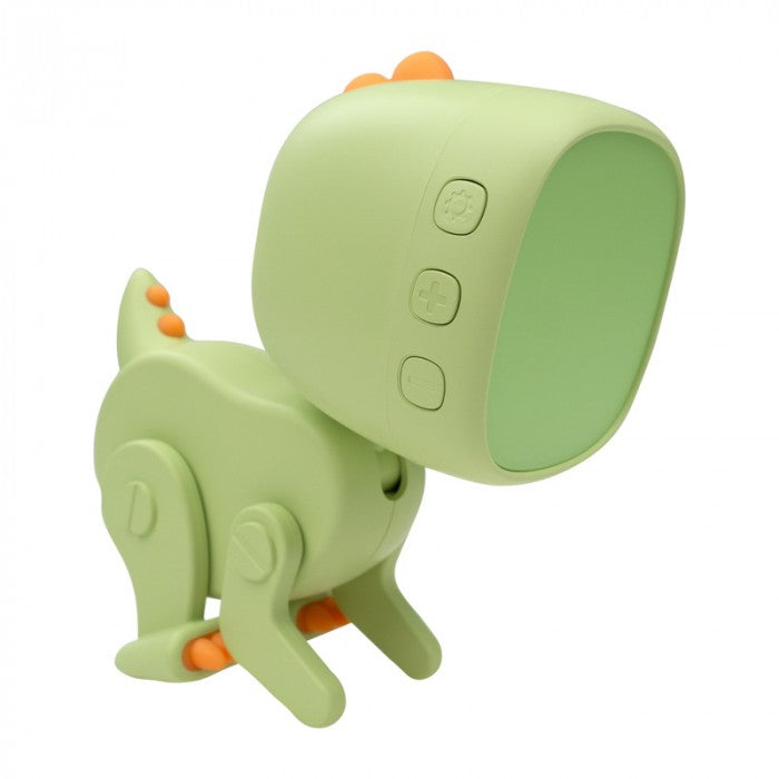 Mary's Digital Väckarklocka med nattljus Robo Dino Green (USB-laddning)