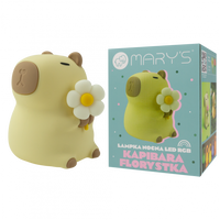 Thumbnail for Mary's LED-Nattlampa Capybara Florist (USB-laddning)