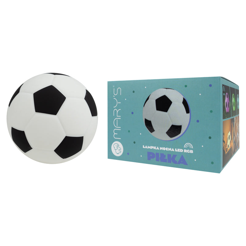 Mary's LED-Nattlampa Football (USB-laddning)