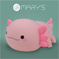Thumbnail for Mary's LED-Nattlampa Axolotl - Rosa (USB-laddning)