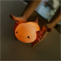 Thumbnail for Mary's LED-Nattlampa Axolotl - Rosa (USB-laddning)