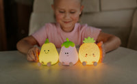 Thumbnail for Mary's LED-Nattlampor Fruit Crew (3-pack, USB-laddning)