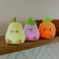 Thumbnail for Mary's LED-Nattlampor Fruit Crew (3-pack, USB-laddning)