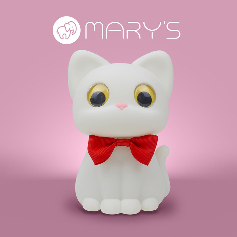 Mary's LED-Nattlampa Cute Kitten (USB-laddning)