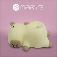 Thumbnail for Mary's LED-Nattlampa Snarkande Kapybara (USB-laddning)