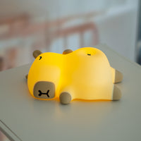 Thumbnail for Mary's LED-Nattlampa Snarkande Kapybara (USB-laddning)