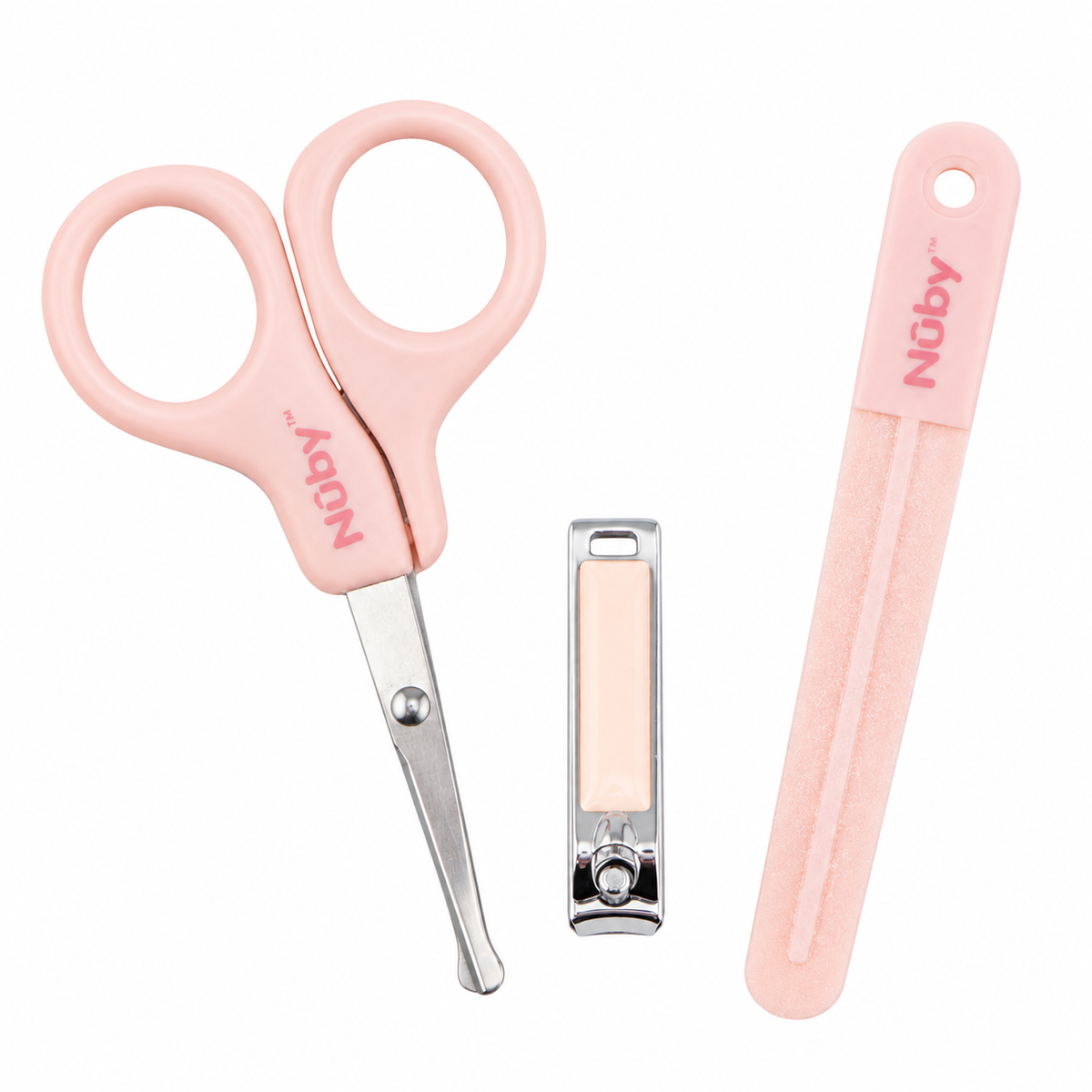 Nuby Negleplejesæt Pink +0m
