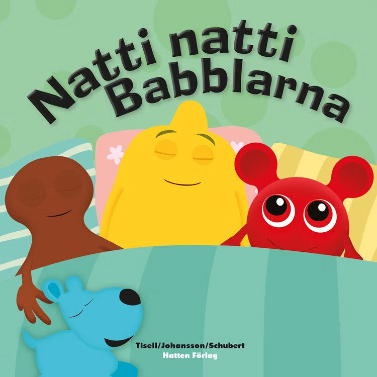 Babblarna pakke med bog og godnatlegetøj