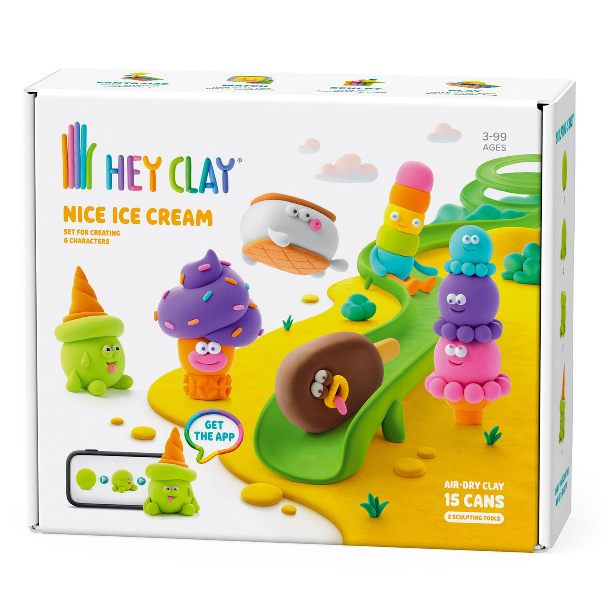 Hey Clay Lera Nice Ice Cream (15 burkar)