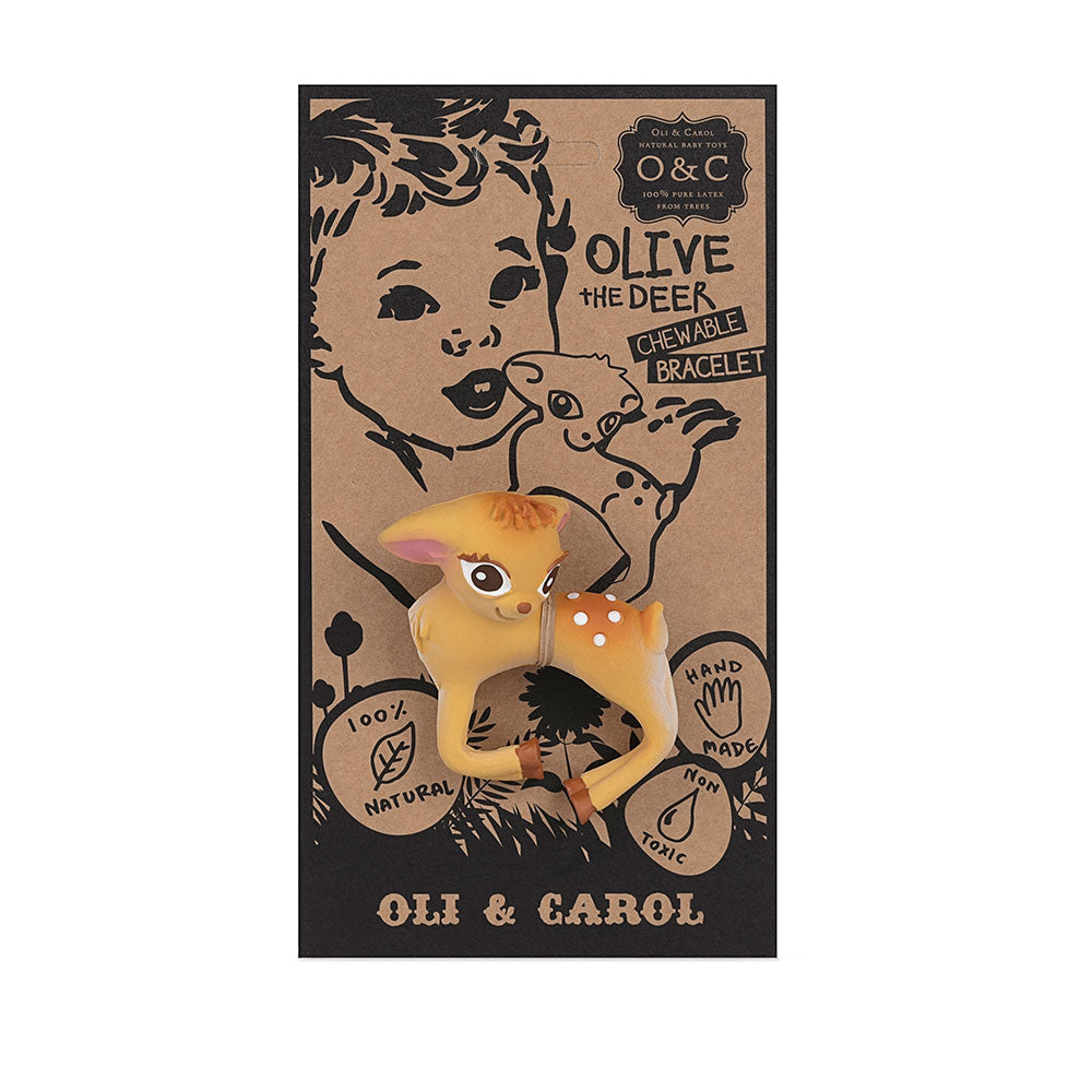 Oli & Carol Olive the Deer Bracelet