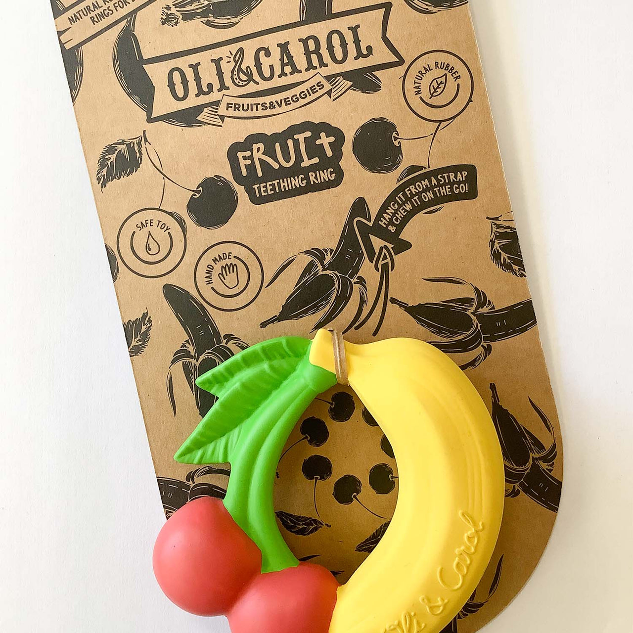 Oli & Carol Fruit Teething Ring