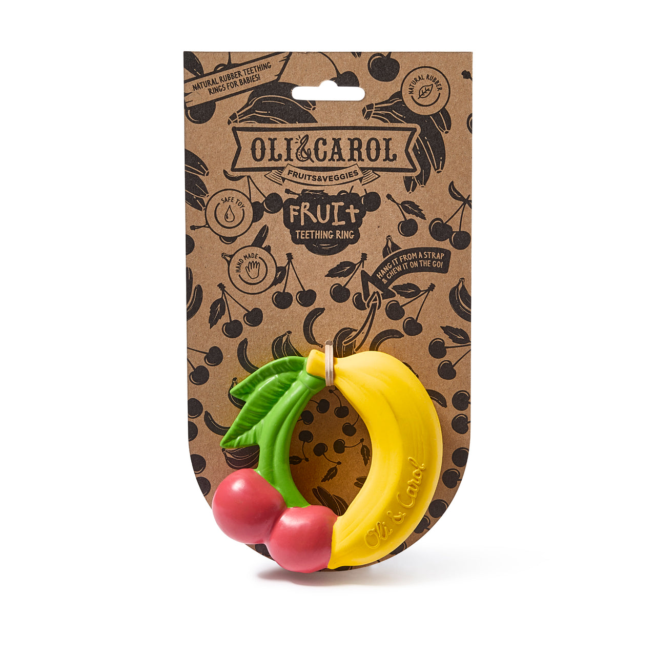 Oli & Carol Fruit Teething Ring