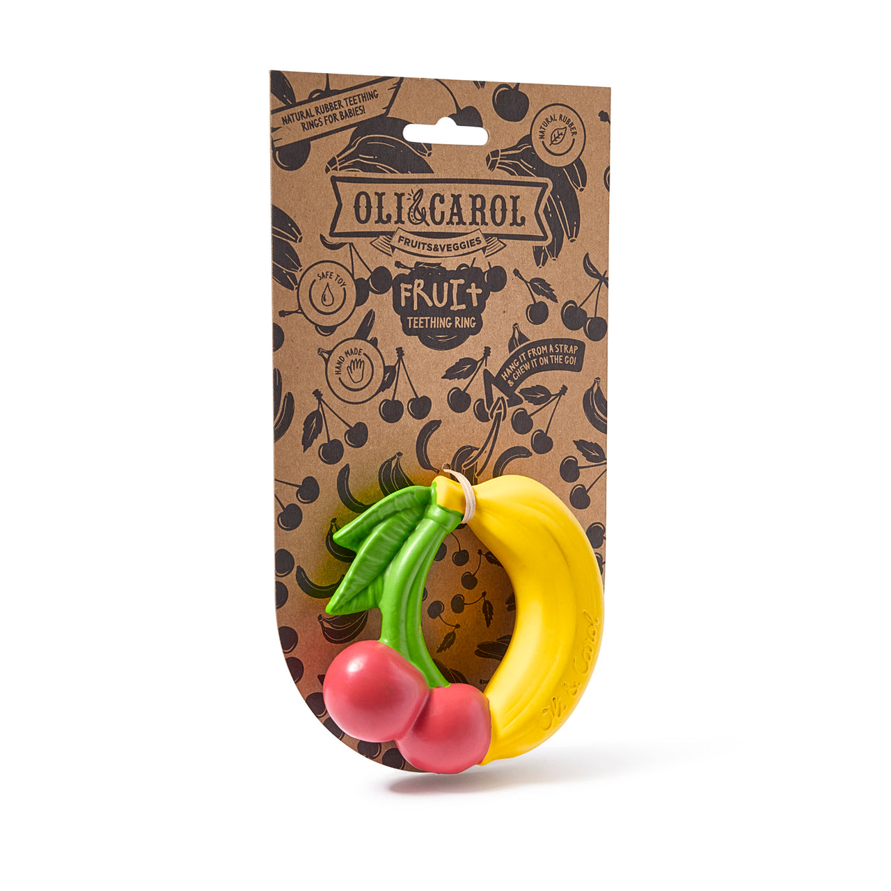 Oli & Carol Fruit Teething Ring