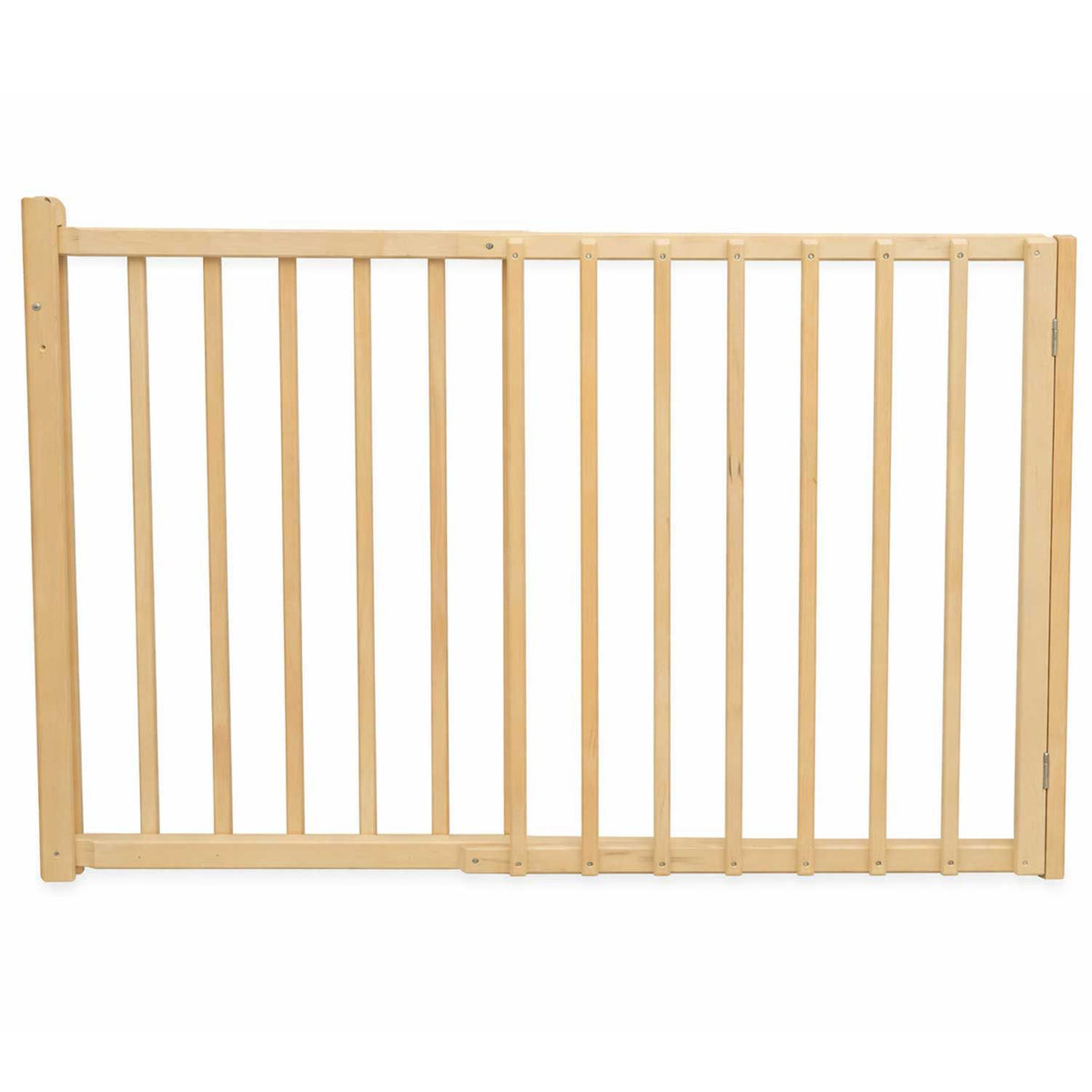 2Me Fällgrind Optimal i trä Vit/Natur (120cm)