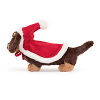 Thumbnail for Jellycat Winter Warmer Otto Sausage Dog