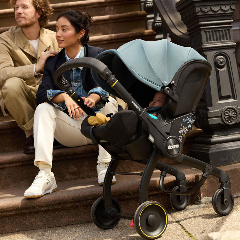 Doona Babyskydd "X" med vagn Ocean Blue