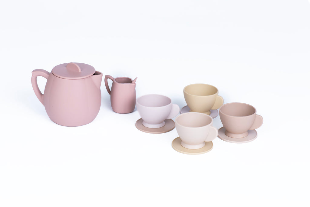 Pellianni Tesæt i Silikone Blush