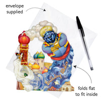 Thumbnail for Santoro Gratulationskort - Genie Birthday Wishes