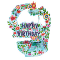 Thumbnail for Santoro Gratulationskort Floral