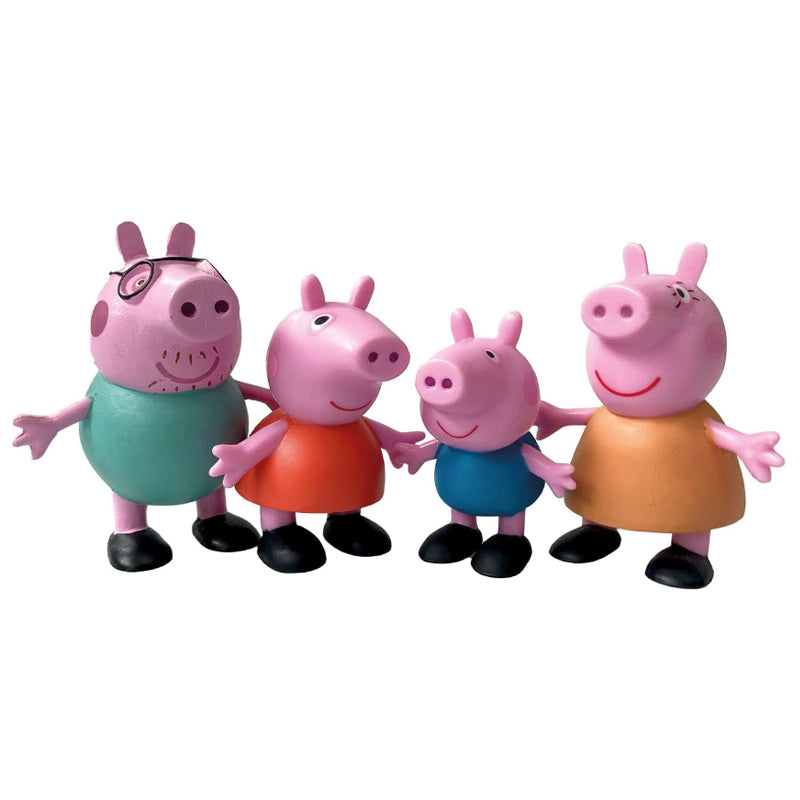 Greta Gris Set med 4 figurer