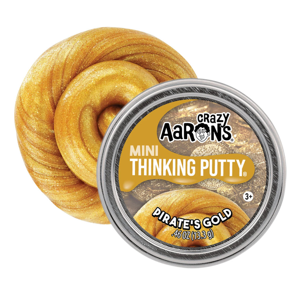 Crazy Aarons Thinking Putty Mini Pirates Gold (5cm, 13g)