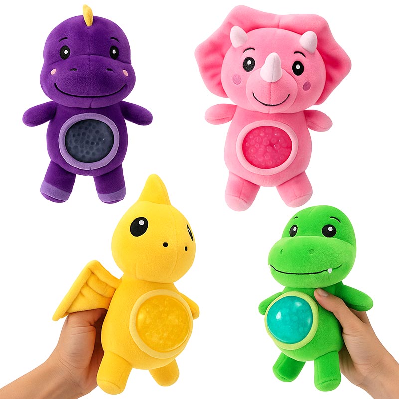 Suntoy Jumbo Squishy Plush Dinosaur
