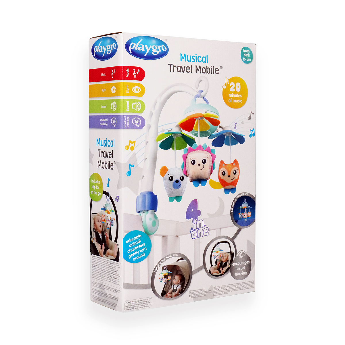 Playgro Rejsemobil Musik +0m