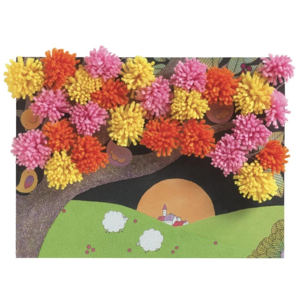 Djeco Pysselbox Pomppom Explosion