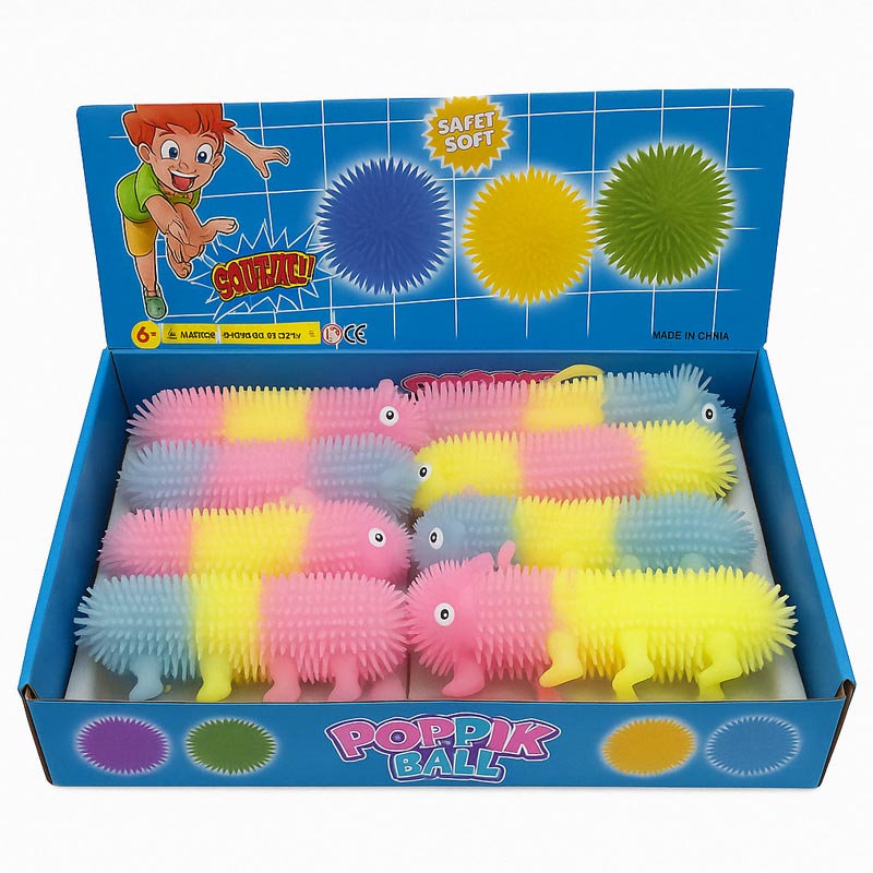 Suntoy Stretchy Tusenfoting Puffer, 3-färgad