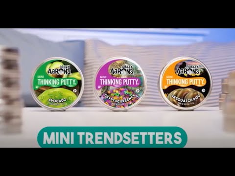 Crazy Aarons Thinking Putty Mini Avocado (5 cm, 13 g)