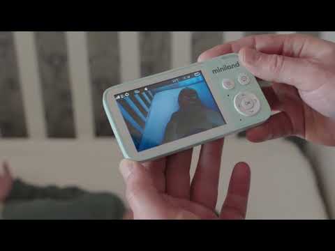 Miniland Babymonitor med video Compact 3.5"