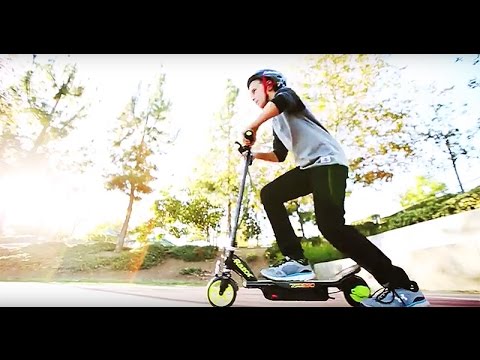 Razor Elscooter PowerCore E90 Svart (12V / 16km/h)