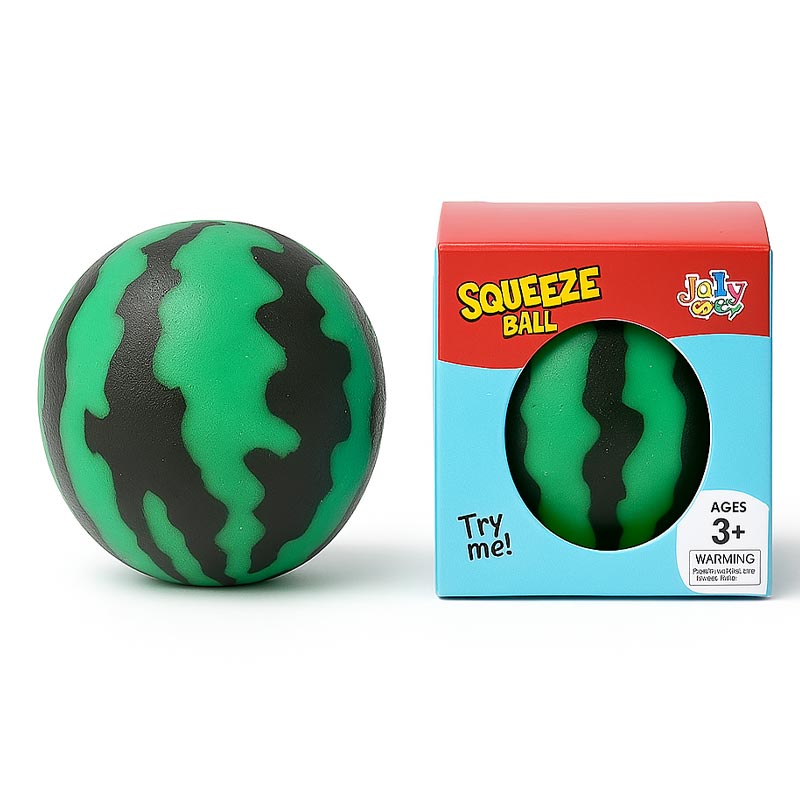 Suntoy Squeeze Vattenmelon med vattenpärlor (12cm)