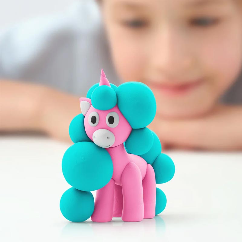 Hey Clay Lera Rainbow Unicorn (15 burkar)