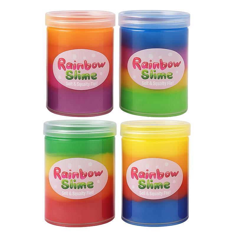 Suntoy Slime Regnbåge Flerfärgad (130g)