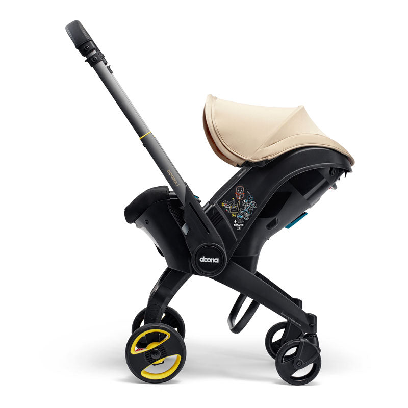 Doona Babyskydd "i" med vagn Sahara Sand